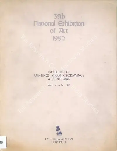 Lalit Kala Akademi (Organiser), 35th National Exhibition of Art 1992, 1992, Group Exhibition Catalogue