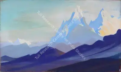 Nicholas Roerich (Artist), Himalayas, 1940, Painting