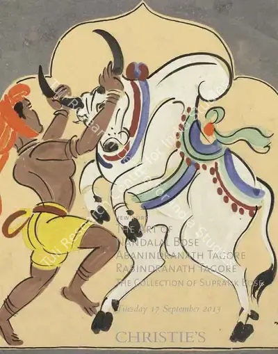 Christie's (Auction House), Indian Modern Art, 2013, Auction Catalogue