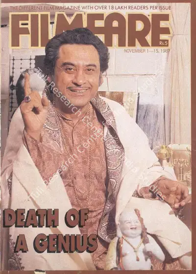 Rauf Ahmed (Editor), Filmfare, 1987, Magazine
