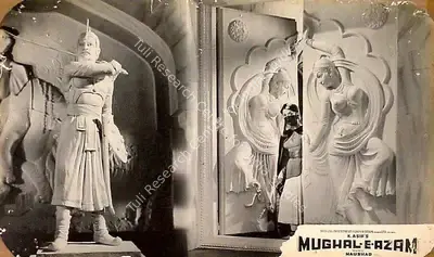 R.D. Mathur (Cinematographer), Mughal E Azam, 1960, Lobby Card