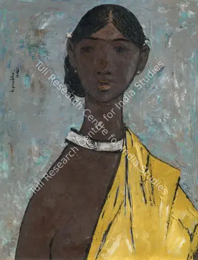 B. Prabha (Artist), Untitled, 1952, Painting