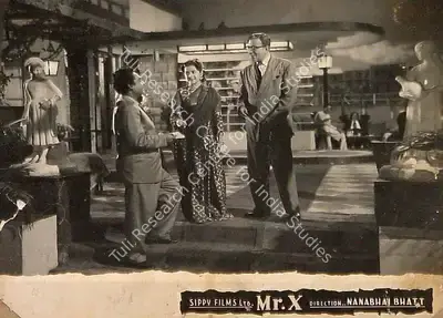 T.C. Dewan (Producer), Mr  X, 1957, Lobby Card