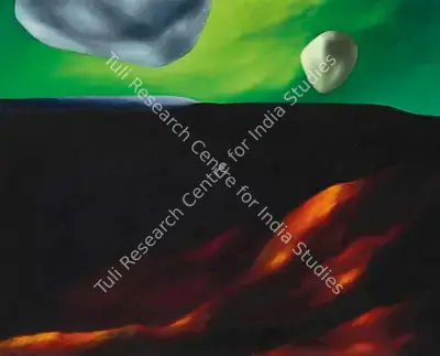 Paramjit Singh (Artist), Untitled, 1972, Painting