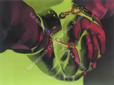 T.V. Santhosh (Artist), Loop Hole - II, 2005, Painting