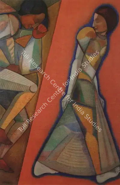 Neeraj Goswami (Artist), Mystics, 2004, Painting
