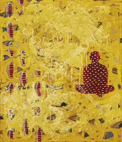 G.R. Iranna (Artist), Untitled, 1999, Painting