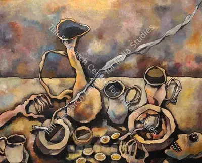 Prokash Karmakar (Artist), Untitled, 1988, Painting
