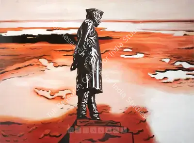 Sachin Karne (Artist), Untitled, 2006, Painting