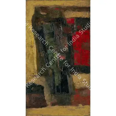 Bimal Dasgupta (Artist), Untitled, 1967, Painting