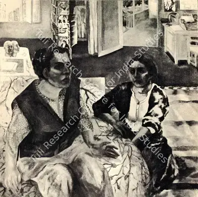 Nalini Malani (Artist), Concerning a Friend, 1981, Painting