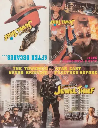 Dev Anand (Producer), Jewel Thief, 1967, Full Sheet Poster