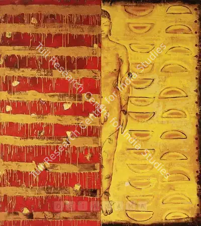 Iranna, G.R. (Artist). Sunrise. Mixed Media, 1998 | Painting | FineArts | 00376028