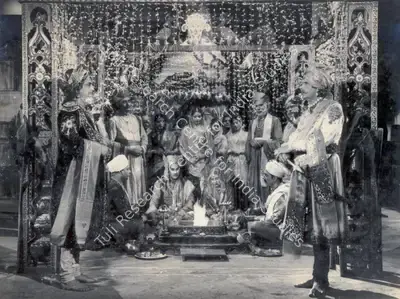 Sohrab Modi (Producer), Raj Hath, 1956, Photographic Still