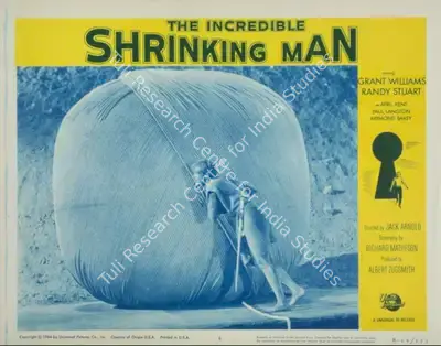 Ellis W. Carter (Cinematographer), The Incredible Shrinking Man, 1957, Lobby Card