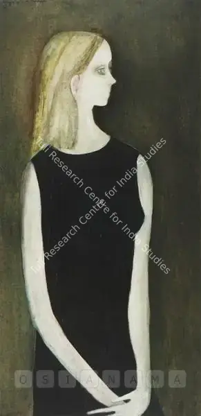 Anjolie Ela Menon (Artist), Untitled, 1971, Painting