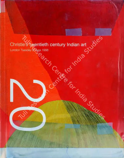 Christie's (Auction House), Twentieth Century Indian Art, 1998, Auction Catalogue