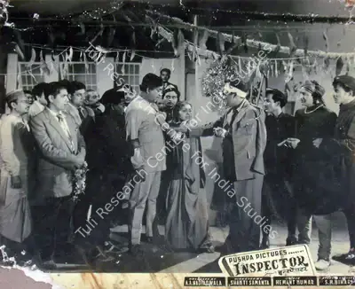 A.A. Nadiadwala (Producer), Inspector, 1956, Lobby Card