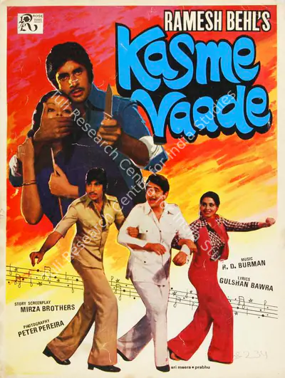 Ramesh Behl (Producer), Kasme Vaade, 1978, Song-Synopsis Booklet