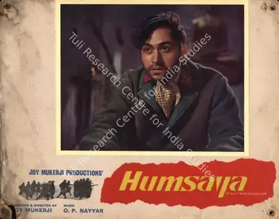 Joy Mukerjee (Director), Humsaya, 1968, Photographic Still Mounted on Lobby Card