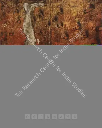 G.R. Iranna (Artist), Figures, 1993, Painting