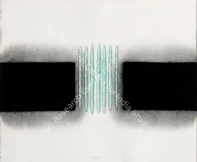 Sohan Qadri (Artist), Untitled, 1984, Painting