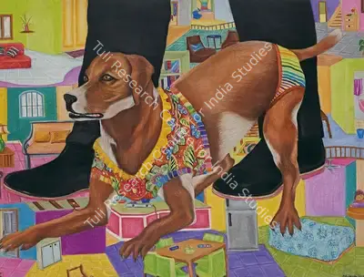 P.S. Jaya (Artist), Untitled, 2014, Painting