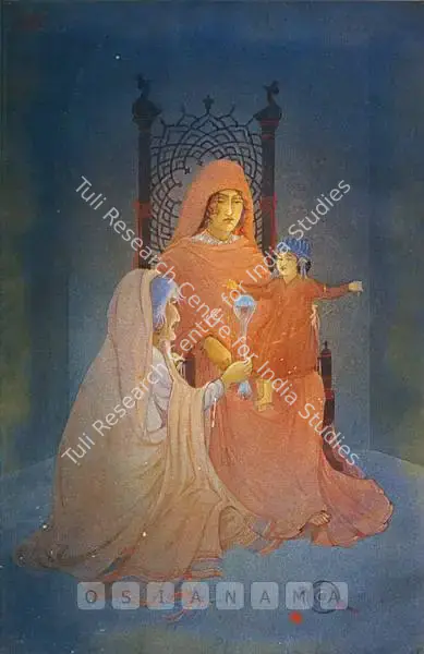 M.A.R. Chughtai (Artist), Untitled, Painting