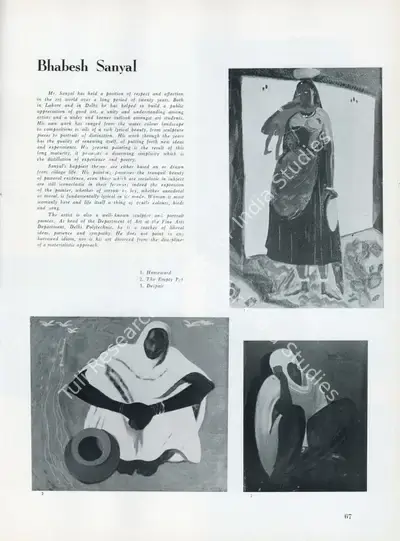 Anonymous (Essayist), Bhabesh Sanyal, 1957, Essay