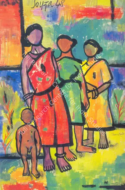 F.N. Souza (Artist), Untitled, 1948, Painting