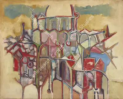 S.K. Bakre (Artist), Untitled, 1965, Painting