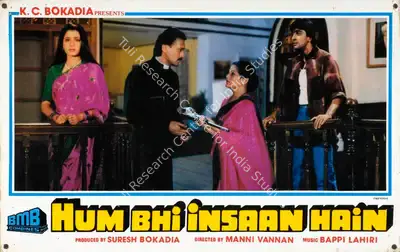Suresh Bokadia (Producer), Hum Bhi Insaan Hai, 1989, Lobby Card