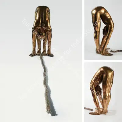 G.R. Iranna (Artist), Departure, 2006, Sculpture