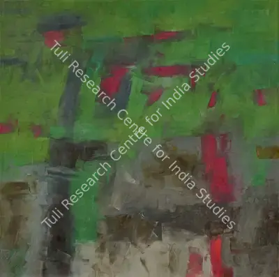 K.M. Adimoolam (Artist), Nature, 1995, Painting