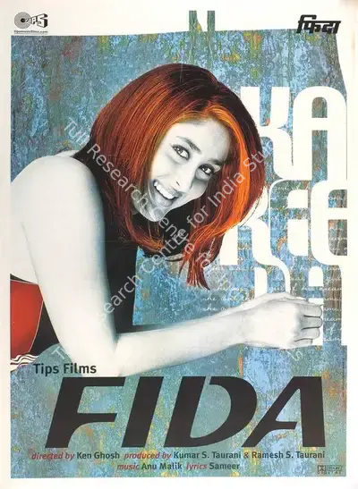 Kumar Taurani (Producer), Fida, 2004, Full Sheet Poster