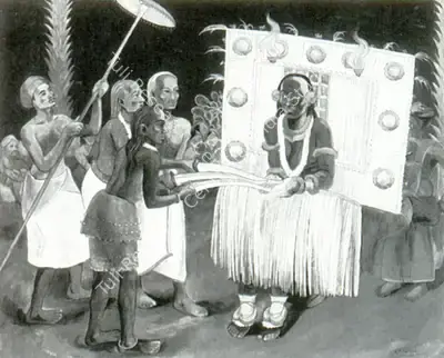 K.K. Hebbar (Artist), Untitled, 1947, Painting