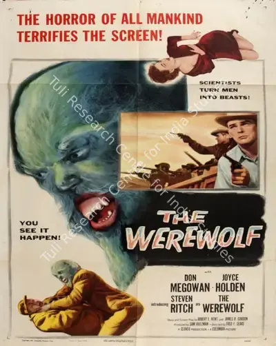 Sam Katzman (Producer), The Werewolf, 1956, Poster