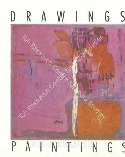 Bose Krishnamachari (Artist), Krishnamachari Bose, 1990, Solo Exhibition Invitation