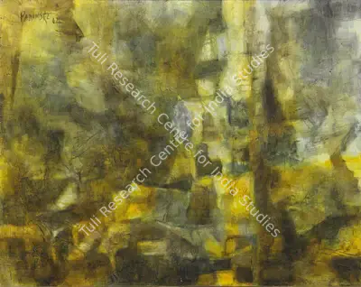 Akbar Padamsee (Artist), Untitled, 1962, Painting