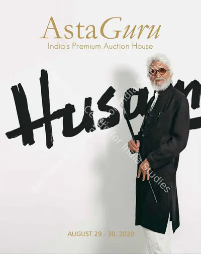 Asta Guru (Auction House), Husain Auction, 2020, Auction Catalogue
