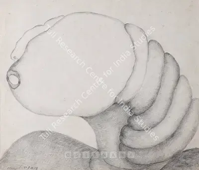 Manjit Bawa (Artist), Untitled, 1978, Drawing