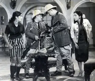 I.S. Johar (Producer), Bewaqoof, 1960, Photographic Still
