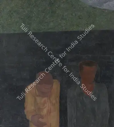 Sudhir Patwardhan (Artist), Gray Wall, 1978, Painting
