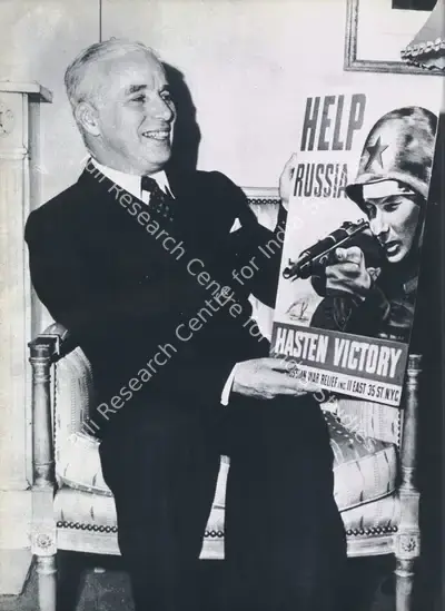 Unknown (Photographer). Charles Chaplin | Photographic Still, My Life in Pictures, 1985 | CinemaEducation | 00440374