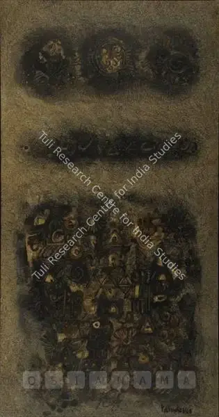 S.G. Vasudev (Artist), Fantasy, 1968, Painting
