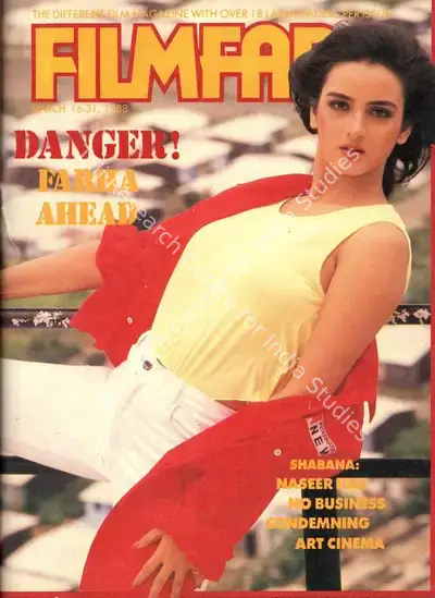 Rauf Ahmed (Editor), Filmfare, 1988, Magazine