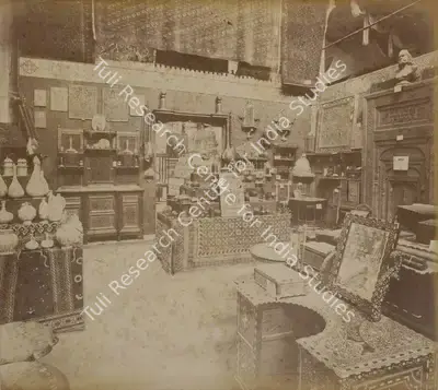 Shew Shankar Narayan (Photographer), The Punjab Court to the West of the Central Passage - 1st View, 1883, Antiquarian Photograph