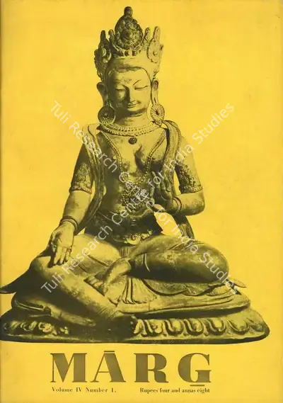 Anand, Mulk Raj (General Editor) and Phiroze Mistry (Assistant Editor). Marg. 4(1). Bombay: Modern Artists and Architects Research Group, April 1950 | Magazine | FineArts | 00760174