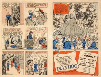 Richard Thorpe (Director), Ivanhoe, 1952, Handbill