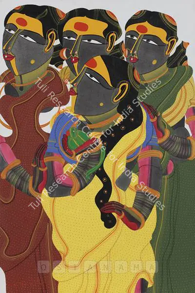 Thota Vaikuntam (Artist), Untitled, 2010, Painting